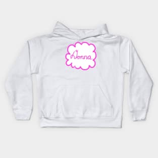 Donna. Female name. Kids Hoodie